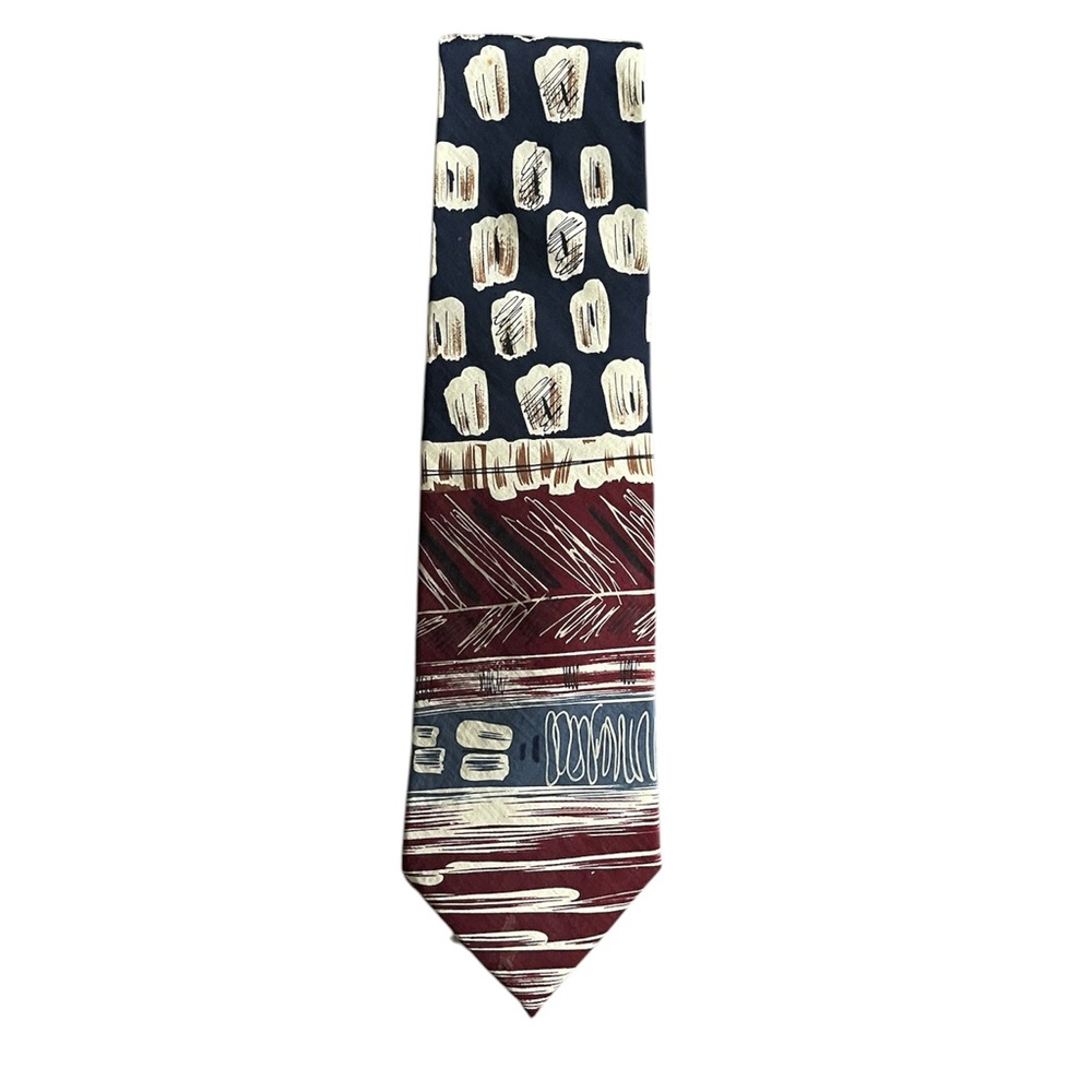 Geoffrey Benne 100% Silk Tie